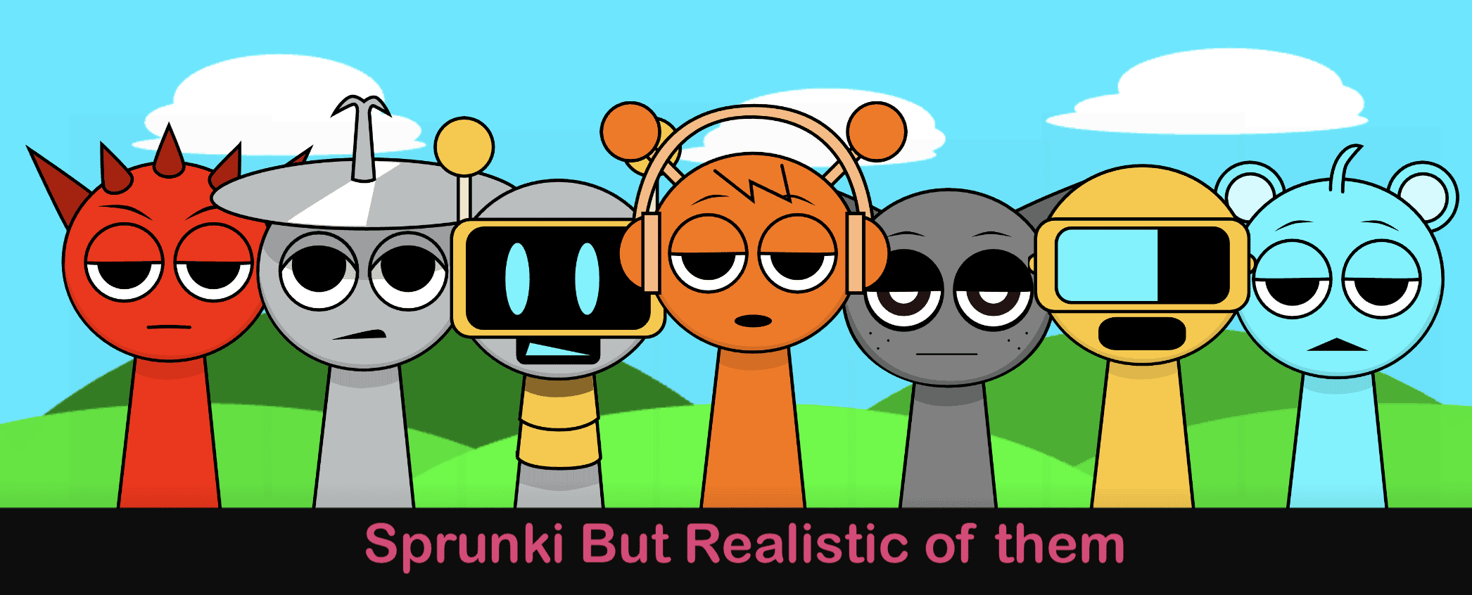 Sprunki But Realistic of them